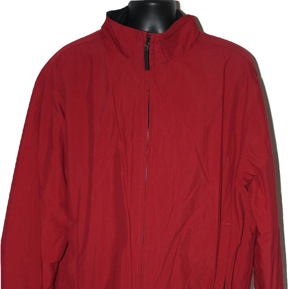 Eddie Bauer Coat Corduroy Black Collar Large TALL